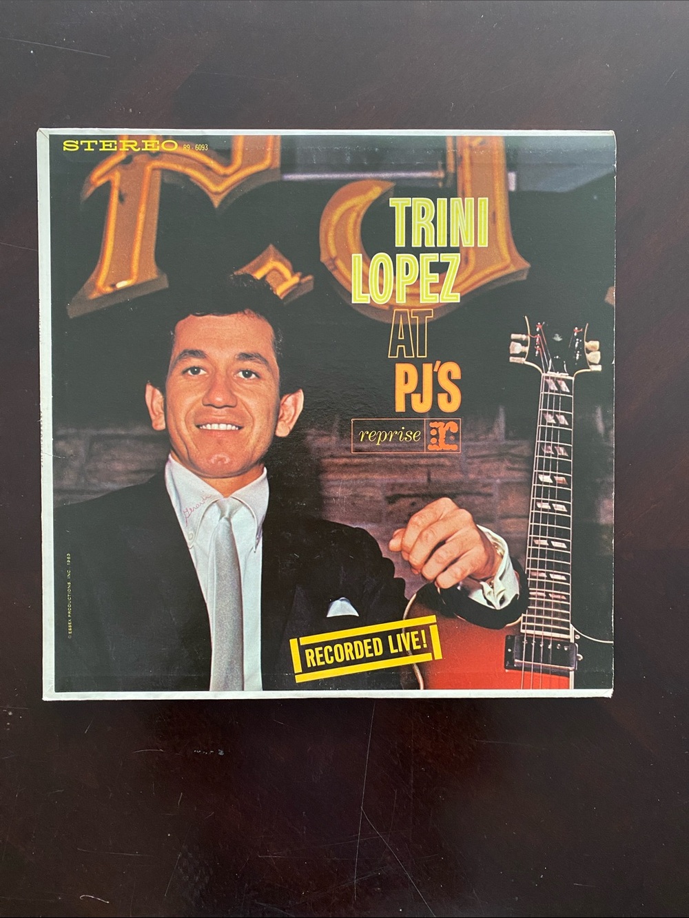 Trini Lopez At PJ's Vinyl Record